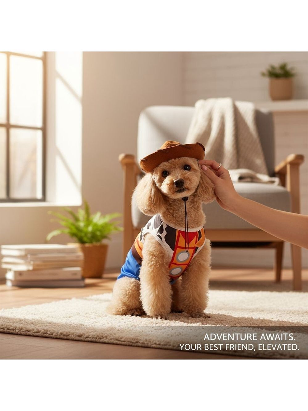 Disney Pixar Woody- Toy Story - SMALL Dog - Halloween Costume